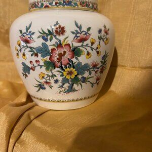 Vintage Coalport Ming Rose Ginger jar
